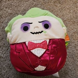 🖤V🔹️Squishmallows Plush with Red Suit and Green Hair
